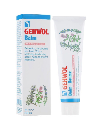 Gehwol Balm Dry Rough Skin - Тонизирующий бальзам с маслом авокадо для сухой кожи 125 мл