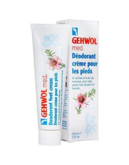 Gehwol Med Deodorant Foot Cream - Крем дезодорант для ног 75 мл