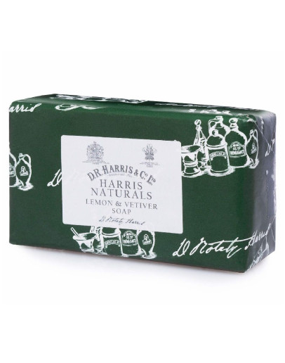 D. R. Harris Naturals -Мыло для душа с лимоном и ветивером, 200 гр