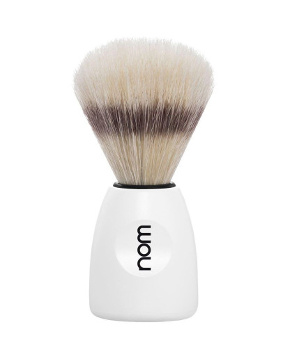 Nom Lasse 41 WH - Помазок для бритья Щетина кабана Белый