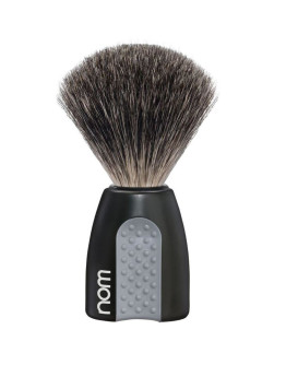 Nom Erik 81 BL - Помазок для бритья Барсучий ворс Черная