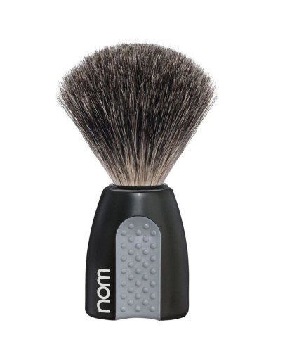 Nom Erik 81 BL - Помазок для бритья Барсучий ворс Черная