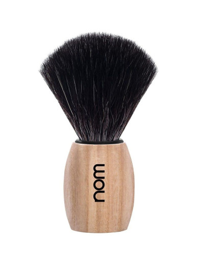 Nom Ole 21 PA - Помазок для бритья Черная фибра Ясень
