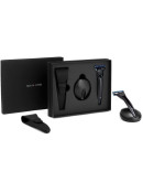 Bolin Webb X1 - Набор бритва X1 черная, подставка черная, дорожный чехол