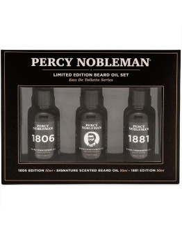Percy Nobleman Limited Edition Beard Oil Set - Набор масел для бороды