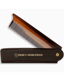 Percy Nobleman Folding Beard Comb - Складная расческа для бороды