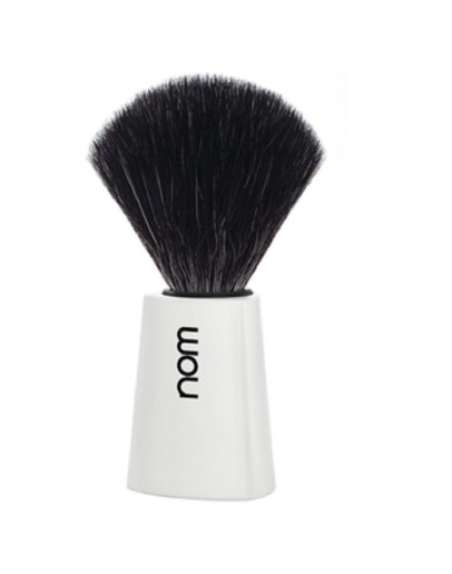 Nom Carl - Помазок черная фибра белый пластик