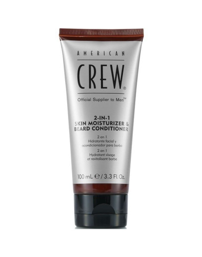 American Crew Skin Moisturizer And Beard Conditioner - Кондиционер 2 в 1 для бороды и кожи 100 мл