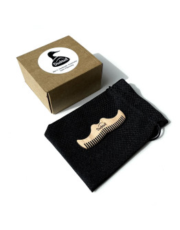DuckTail Mustache Comb - Расческа для усов и бороды