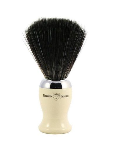 Edwin Jagger 21SB727CR - Помазок слоновая кость искусственный ворс
