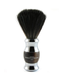 Edwin Jagger 21SB362CR - Помазок темно-коричневый искусственный ворс
