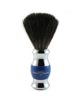 Edwin Jagger 21SB363CR - Помазок темно-синий искусственный ворс