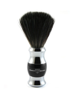 Edwin Jagger 21SB366CR - Помазок черная смола искусственный ворс