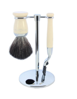 Edwin Jagger S21M727CR Mach 3 - Набор цвета слоновой кости