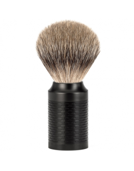 Muehle Rocca Silvertip - Помазок Барсучий ворс высшей категории Черный