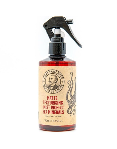 Captain Fawcett Matte Texturising Mist Rich With Sea Minerals - Спрей для волос с морской солью 250 мл
