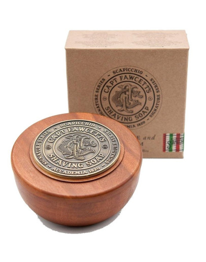 Captain Fawcett Shaving Soap Scapicchio Fig Olive & Bay Rum - Мыло для бритья 110 гр
