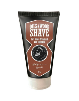 The Chemical Barbers Oils & Wood Shave Cream - Крем для бритья Масло и Дерево 150 мл