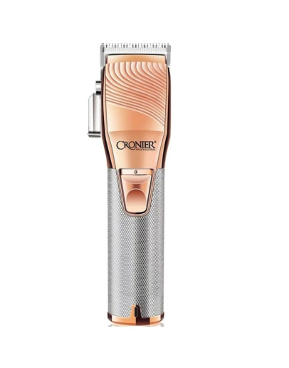 Cronier Professional CR-34A - Профессиональная машинка для стрижки Розовое золото