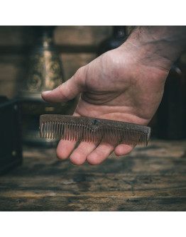 The Bluebeards Revenge Liquid Wood Beard & Mo’ Comb - Расческа для усов и бороды из жидкого дерева
