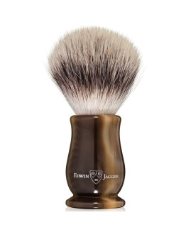 Edwin Jagger LHCSBSYNST - Помазок черный мрамор искусственный ворс