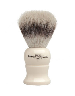 Edwin Jagger 1EJ287SYNST - Помазок слоновая кость искусственный ворс