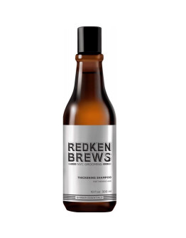 Redken Brews Thickening Shampoo - Мужской уплотняющий шампунь 300 мл