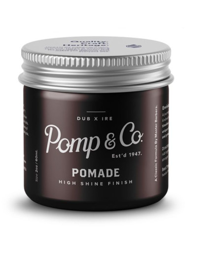 Pomp & Co Pomade High Shine Finish - Помада для волос сильной фиксации 60 мл