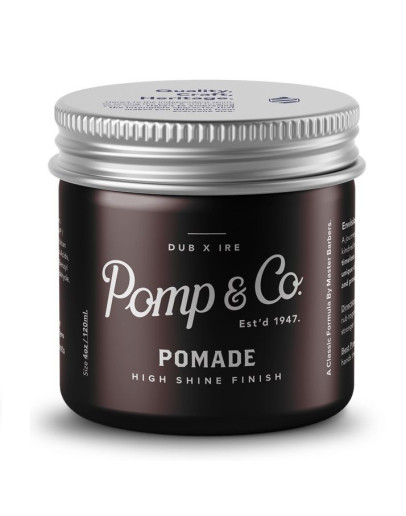 Pomp & Co Pomade High Shine Finish - Помада для волос сильной фиксации 120 мл