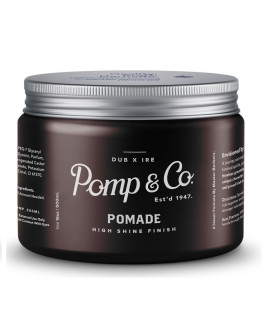 Pomp & Co Pomade High Shine Finish - Помада для волос сильной фиксации 500 мл