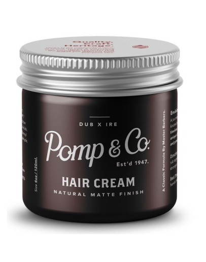 Pomp & Co Hair Cream Natural Matte Finish - Крем для укладки волос 120 мл