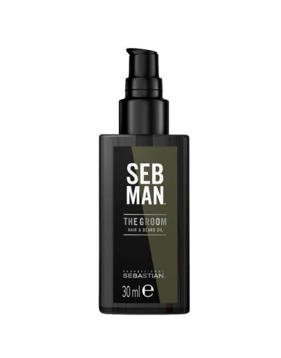 Seb Man The Groom Oil - Масло для ухода за волосами и бородой 30 мл