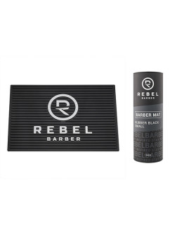 Rebel Barber Black & White Small - Резиновый коврик для инструментов