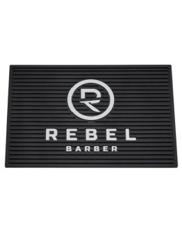 Rebel Barber Black & White Small - Резиновый коврик для инструментов