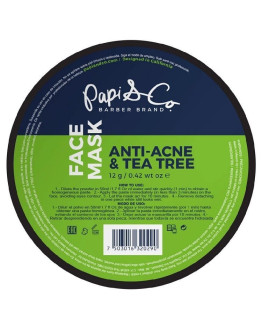 Papi & Co Anti Acne & Tea Tree Mask - Маска для проблемной кожи лица с чайным деревом 12 гр