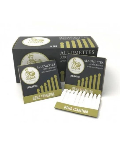 Osma Tradition Alum Matchsticks 24 * 20 - Спички алюмокалиевые одноразовые коробка 24 шт * 20