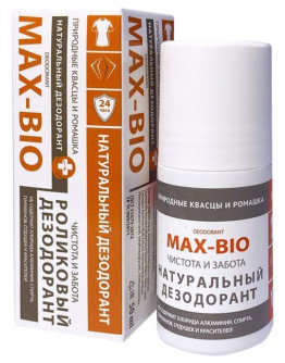 Max-Bio Deodorant - Натуральный Дезодорант Чистота и Забота