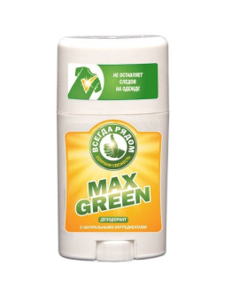 Max-Bio Deodorant Max Green - Дезодорант - стик с натуральными ингредиентами