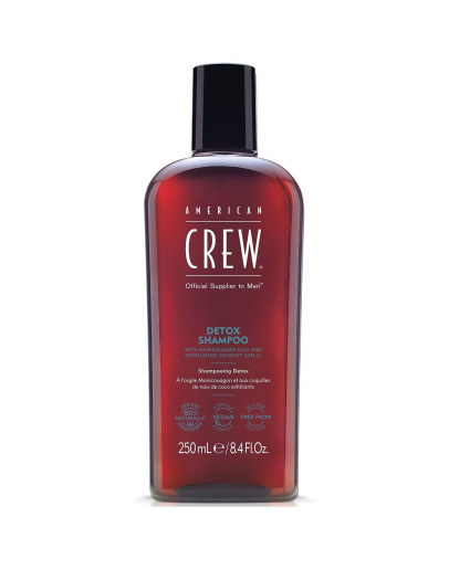 American Crew Detox Shampoo for Excess Sebum - Шампунь для глубокой очистки волос 250 мл