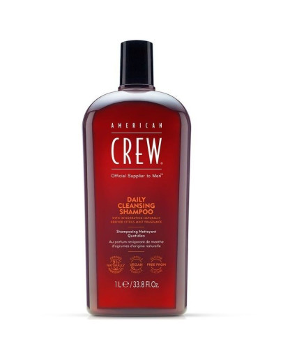 American Crew Daily Cleansing Shampoo - Шампунь очищающий для ежедневного ухода 1000 мл