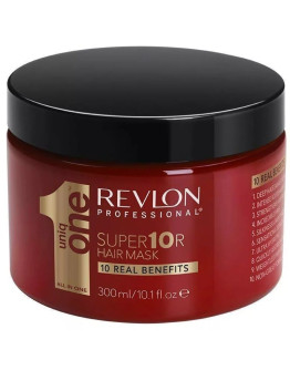 Revlon Professional Uniq One Super10r Hair Mask - Супер маска для глубокого восстановления поврежденных волос 300 мл