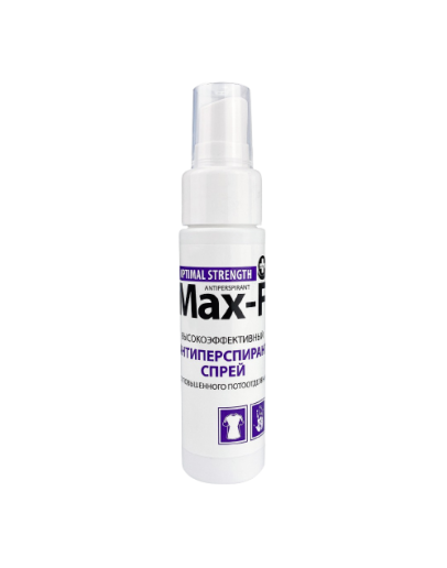 Max-F Optimal Strength 20 - Антиперспирант спрей 50 мл