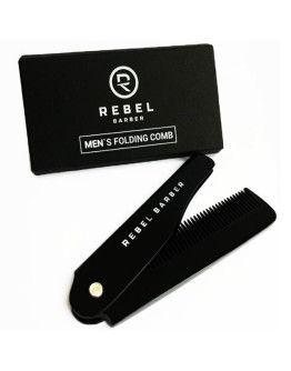 Rebel Barber Folding Beard Comb - Расческа для бороды