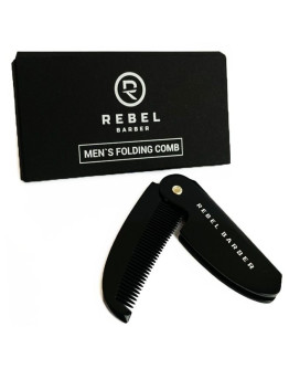 Rebel Barber Folding Moustache Comb - Расческа для усов