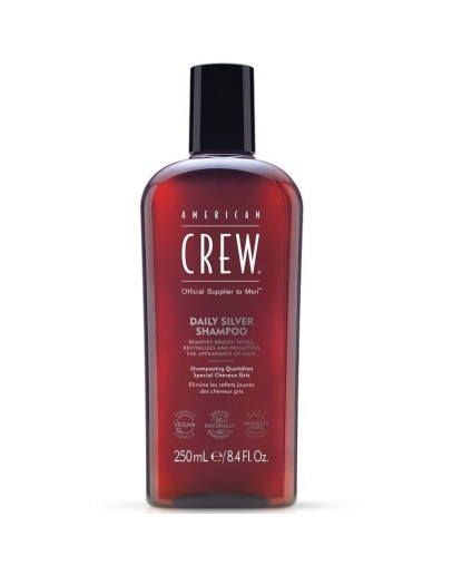 American Crew Daily Silver Shampoo - Ежедневный шампунь для седых волос 250 мл