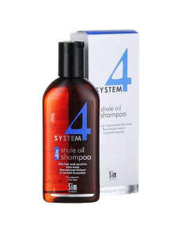 Sim Sensitive System 4 Climbazole Shampoo 4 - Терапевтический шампунь для очень жирной чувствительной кожи головы 215 мл