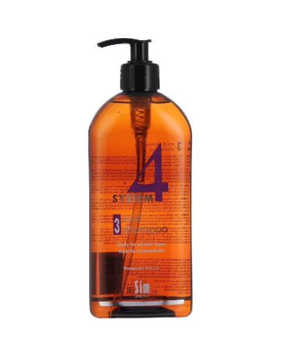 Sim Sensitive System 4 Mild Shampoo 3 - Терапевтический шампунь для профилактического применения для всех типов волос 500 мл