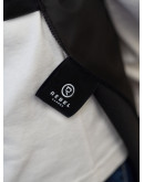 Rebel Barber Matte Black - Полиуретановый парикмахерский фартук