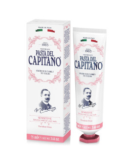 Pasta Del Capitano Sensitive Toothpaste - Зубная паста для Чувствительных зубов 75 мл