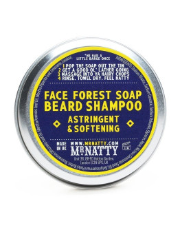 Mr.Natty Face Forest Soap - Шампунь-Мыло для бороды 80 гр